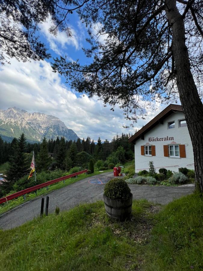 Baeckeralm - B&B 16 + Mittenwald Esterno foto